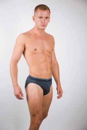 Комплект из двух хлопковых трусов-слипов